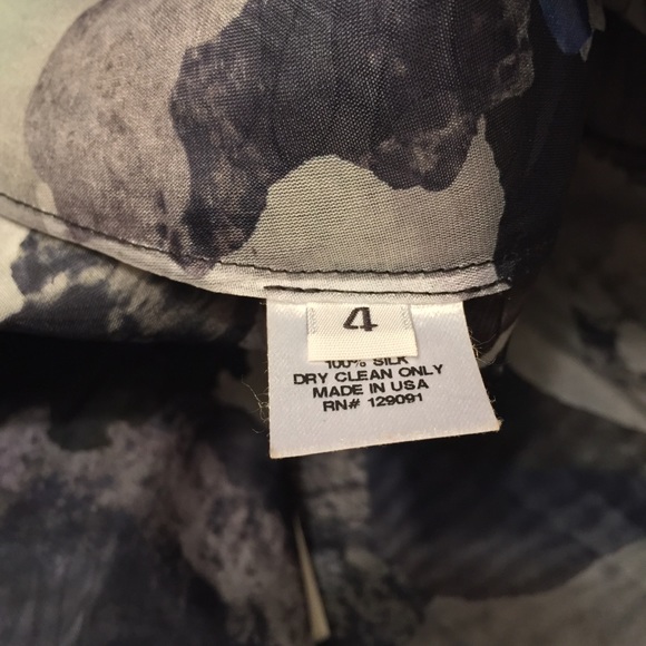 NWT Prabal Gurung silk double organza floral print tiered skirt - Picture 6 of 8